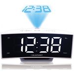 Blaupunkt CRP7WH Radiogerät mit Projektor Uhrenradio LCD Radio Wecker
