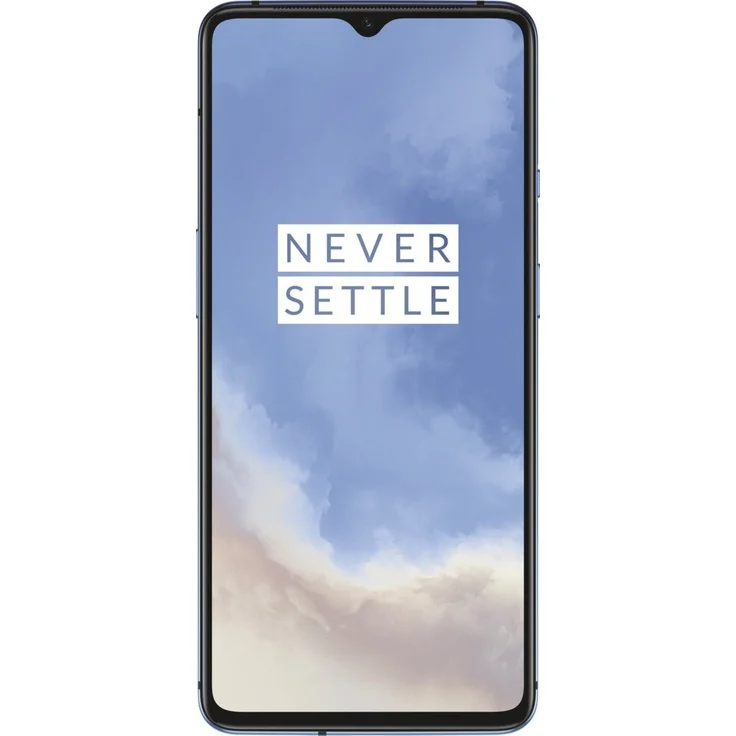 OnePlus 7T Smartphone 16,6cm (6,55 Zoll) Fluid AMOLED-Display, 128GB interner Speicher, 8GB RAM, Dual-SIM, Android, Blau – Bild 1