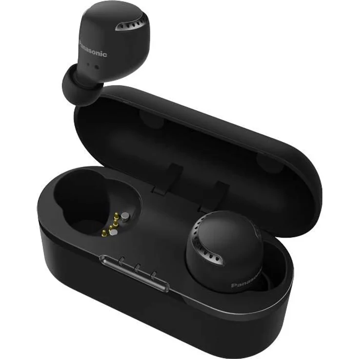 Panasonic RZ-S500WE-K True Wireless In-Ear Kopfhörer, mit Bluetooth, Mikrofon, Noise Cancelling, spritzwassergeschützt, schwarz – Bild 2