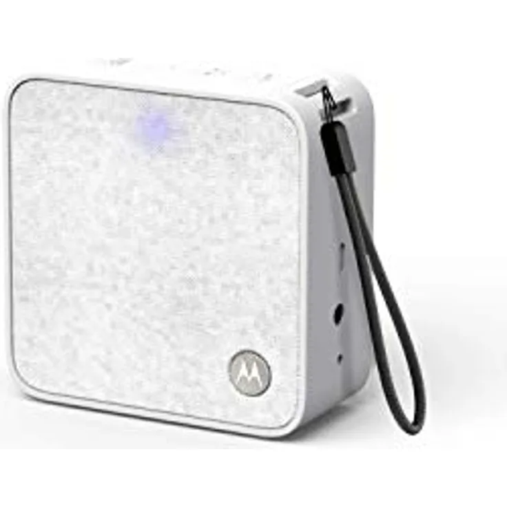 Motorola Sonic Boost210 - Wireless Bluetooth Lautsprecher - 3,5mm AUX, für Smartphone-Tablet-MP3 geräten - Mikrofon für Anrufe-Amazon Alexa-Siri-Google Assistant - Weiß