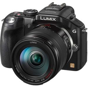 Bild für Panasonic Lumix DMC-G5 schwarz Kit 14-140mm