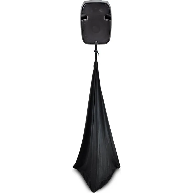 Pyle pscrim3b Universal Light stativ Ständer Scrim Rock Trim DJ Lautsprecher, Schwarz