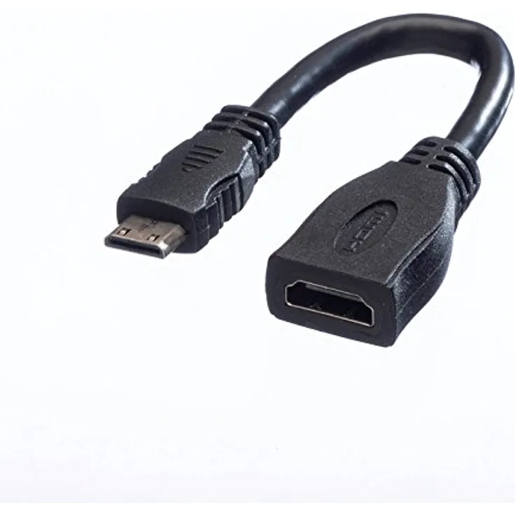 Value HDMI HS Kabel mit Ethernet (A auf C, BU-ST, 0,2 m)
