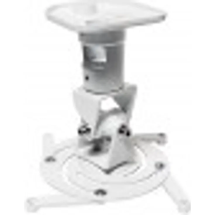 BIGtec universal Beamer Projektor Decken Halterung 360° schwenkbar weiß