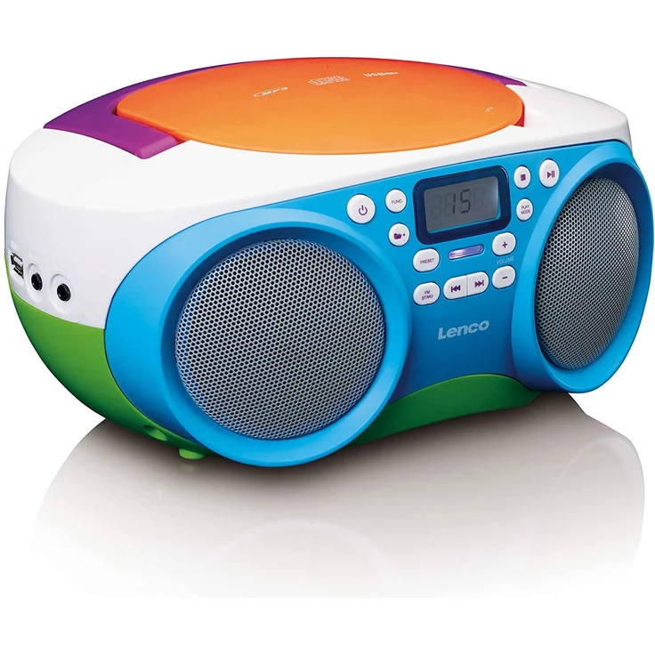 Lenco SCD-41 Tragbares Radio, LCD-Display, mehrfarbig – Bild 2