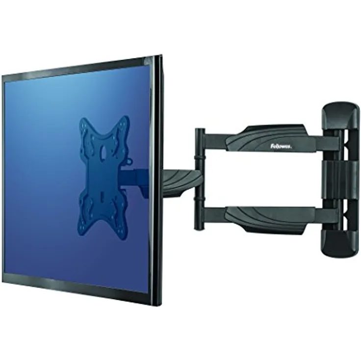 Fellowes 8043601 Full Motion TV-LCD-LED Monitor Wandhalterung für Bildschirme 58,42-139,7 cm (23-55 Zoll) Schwarz Steel