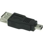 Adapter USB - USB-A (W) - USB-B mini 5pol (M) (33500B)