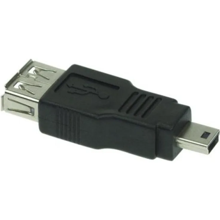 Adapter USB - USB-A (W) - USB-B mini 5pol (M) (33500B)