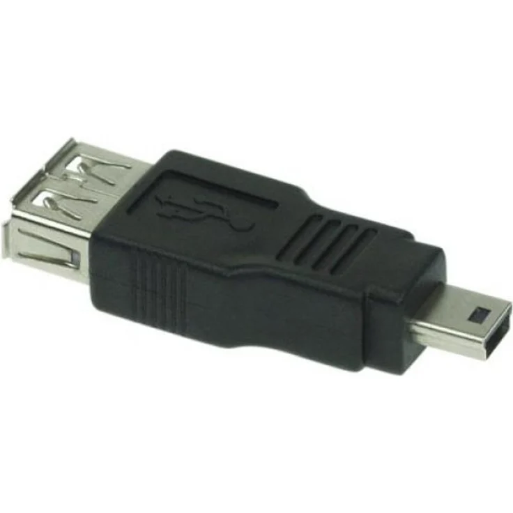Adapter USB - USB-A (W) - USB-B mini 5pol (M) (33500B) – Bild 1