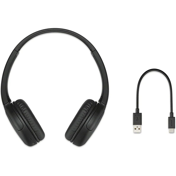Sony WH-CH510 On-Ear-Kopfhörer, mit Bluetooth, Mikrofon, schwarz – Bild 8