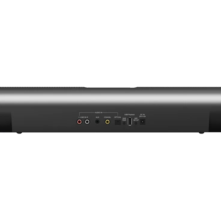 Hama Sirium4000ABT 2.1 Soundbar mit Subwoofer, Amazon Alexa, kabellos/kabelgebunden, geeignet für TV, schwarz (2017) - Preisvergleich – Bild 3
