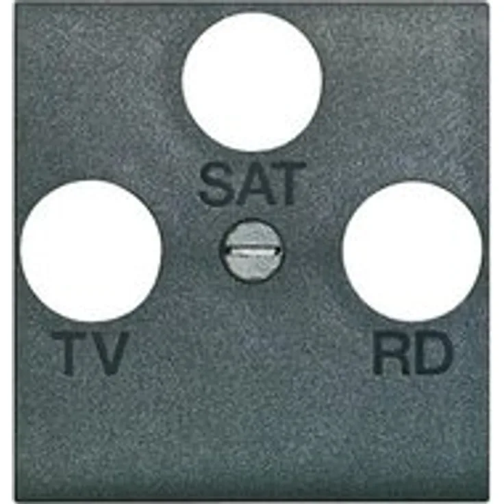 Bticino L4207 Antennensteckdose ZENT.PL.ANT.STECKDOS FM TV SAT 46 L4207 VPE=1 ST
