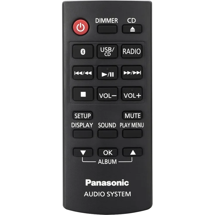 Panasonic SC-PM254EG-K Micro- mit HiFi-System (Bluetooth, DAB+, CD, UKW , 20 W RMS) schwarz – Bild 2