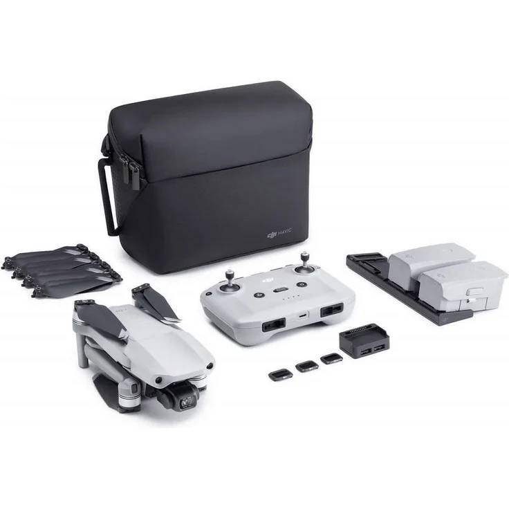 DJI Mavic Air 2 Fly More Combo – Drohne mit 4K Video-Kamera in Ultra HD, 48 Megapixel Fotos, 1/2 Zoll CMOS-Sensor, 34 Minuten Flugzeit, ActiveTrack 3.0, 3-Achsen-Gimbal – Grau - Preisvergleich – Bild 5