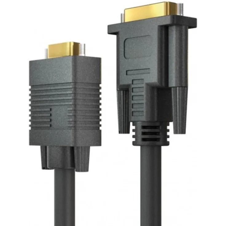 OneAV PA-C1000-020 DVI-VGA Kabel - schwarz - 2,00m