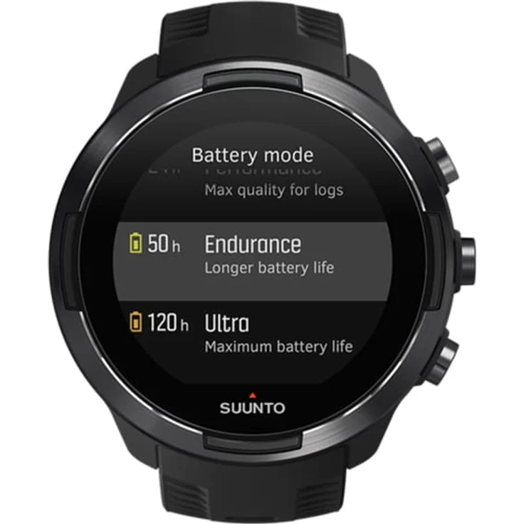 Suunto 9 Baro Smartwatch GPS, Unisex, 50mm, glasfaserverstärktes Polyamidgehäuse, Schwarz – Bild 2