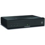 Thomson THS210 digitaler HD Satelliten Receiver mit 3 Jahre Free to Air, DVB-S2, HDTV, HDMI, SCART, USB, Koaxialausgang schwarz