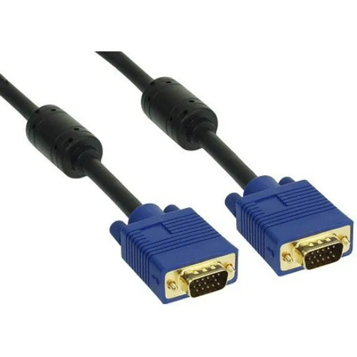 InLine S-VGA Kabel PREMIUM vergoldete Stecker 15pol HD St-St 3m