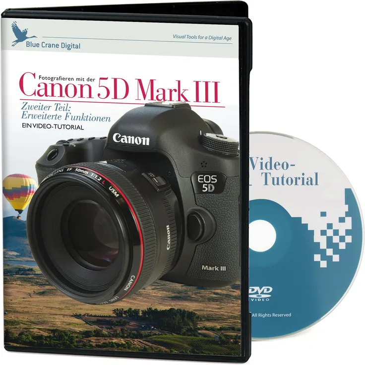 Kaiser Video-Tutorial für Canon 5D Mark III, Erweiterte Funktionen (DVD, deutsch)