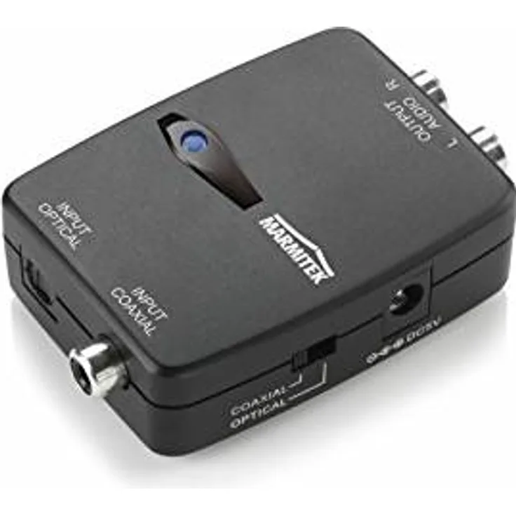 Marmitek BoomBoom 55 - Bluetooth Audio Sender - aptX - aptX Low Latency - gleichzeitig 2 Bluetooth Empfänger - Verbinde Fernseher mit Bluetooth Kopfhörer