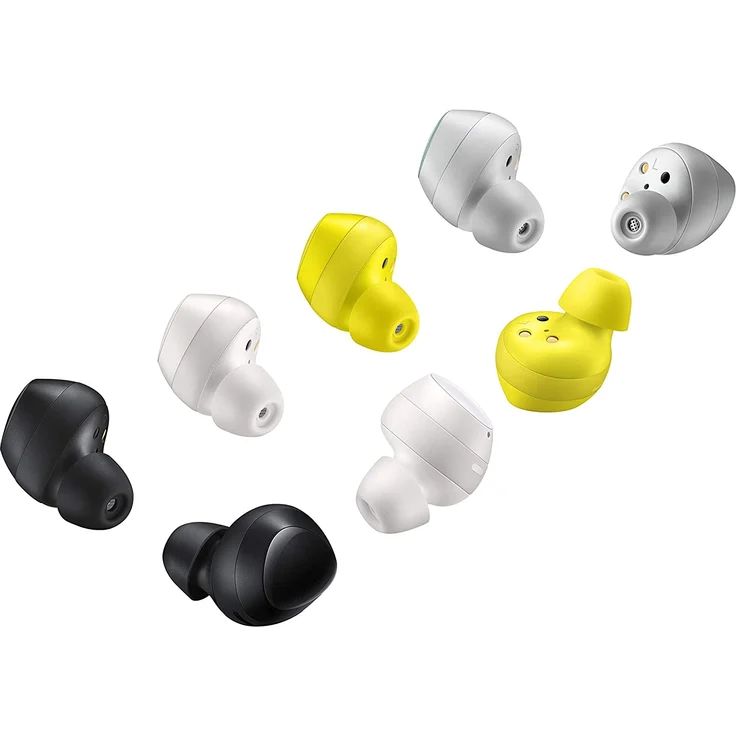 Samsung Galaxy Buds SM-R170 In-Ear Kopfhörer, mit Bluetooth, Mikrofon, geeignet für Sport, spritzwassergeschützt, silber – Bild 10