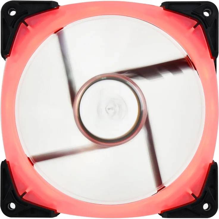 SilverStone FW Series 142-RGB - Gehäuselüfter - 140 mm - Schwarz, durchsichtig