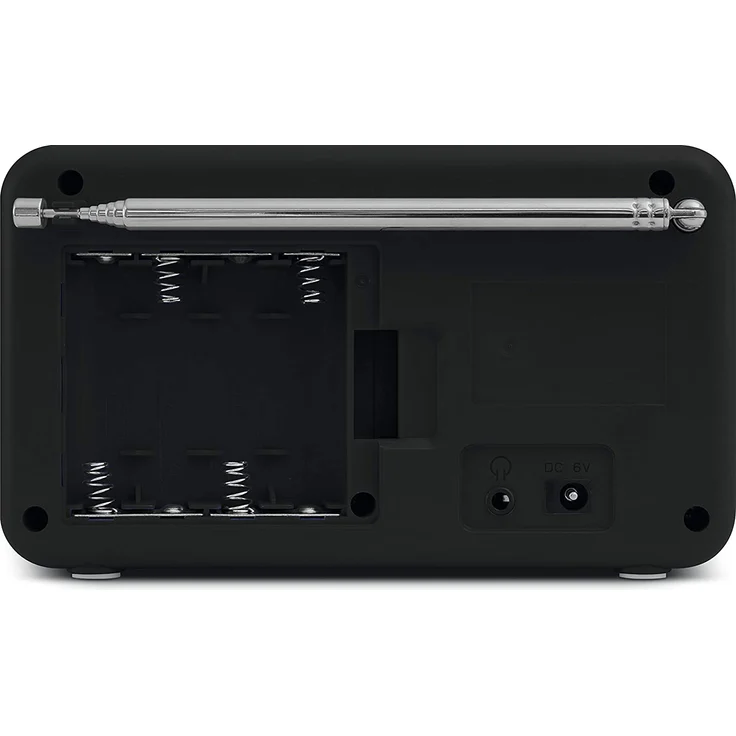 TechniSat VIOLA 2 (0002-3906) Mini Tragbares Radio, LCD-Display, schwarz – Bild 6
