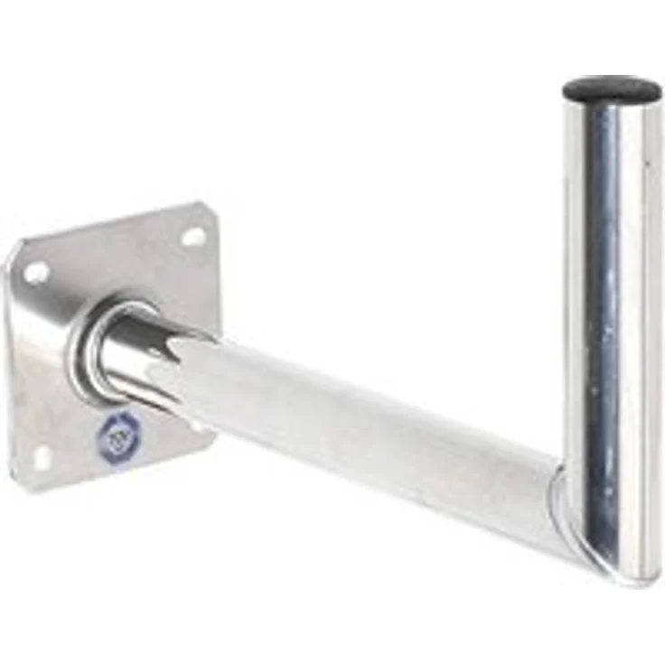 Vivanco STM WH45 Aluminium Wandhalter für Außenantenne silber