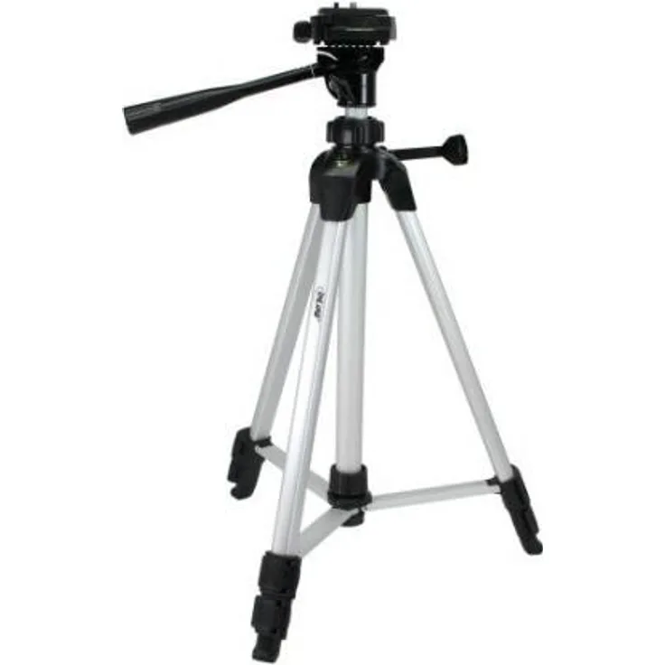 InLine 48002C Stativ für Digitalkameras und Videokameras, Aluminium, Höhe max. 1,30m