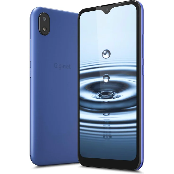 Gigaset GS110 Smartphone (6,1 Zoll) IPS-Display, 16GB interner Speicher, 1GB RAM, Dual-SIM, Android, Blau – Bild 2