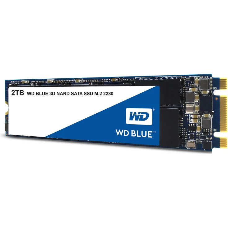 WD Blue 3D NAND SATA SSD WDS200T2B0B - Solid-State-Disk - 2 TB - intern - M.2 2280 - SATA 6Gb/s (WDS200T2B0B) – Bild 5