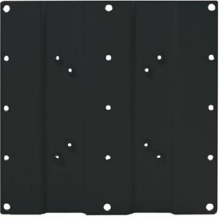 B-Tech BT7502 Schwarz - Flachbildschirm-Wandhalterung (75 x 75 mm, 200 x 200 mm, Schwarz)