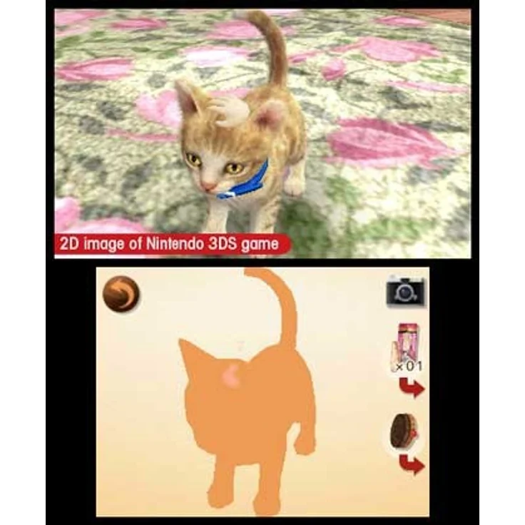 Nintendo 3DS Korallenrosa + Nintendogs & Cats – Bild 7