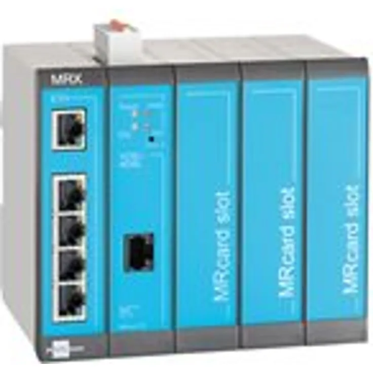 INSYS icom MRX MRX5 DSL - Annex-B - Router - DSL-Modem - 5-Port-Switch - an DIN-Schiene montierbar