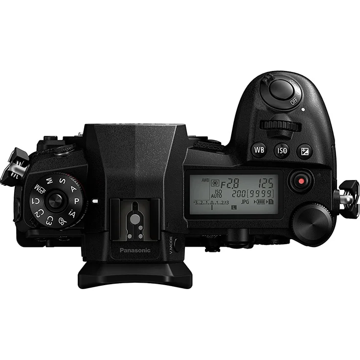 Panasonic DC-G9 Gehäuse Lumix G Systemkamera (20 MP, 4K-6K, Dual I.S., OLED-Sucher, WiFi, Staub und Spritzwasserschutz, schwarz) – Bild 3