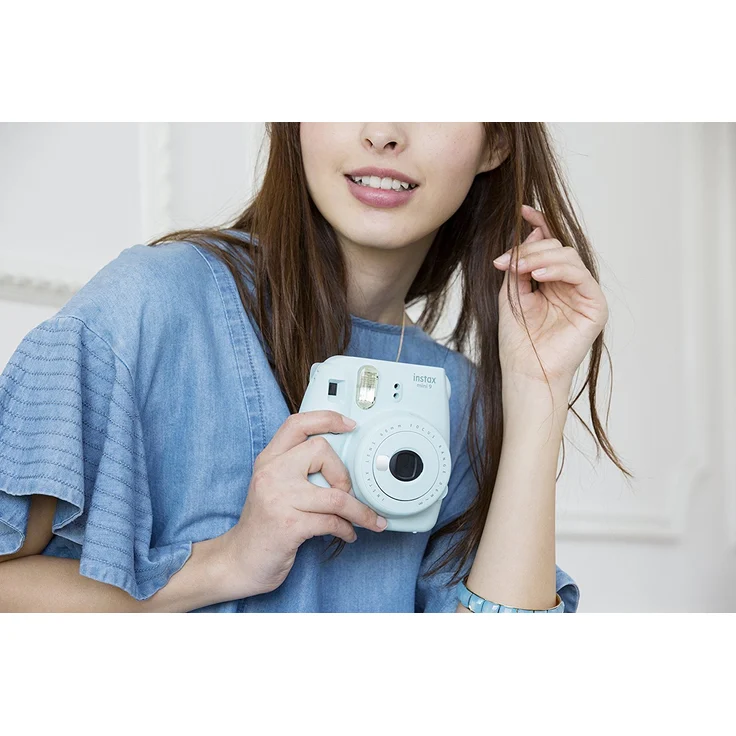 Fujifilm Instax Mini 9 Kamera, eis blau – Bild 5