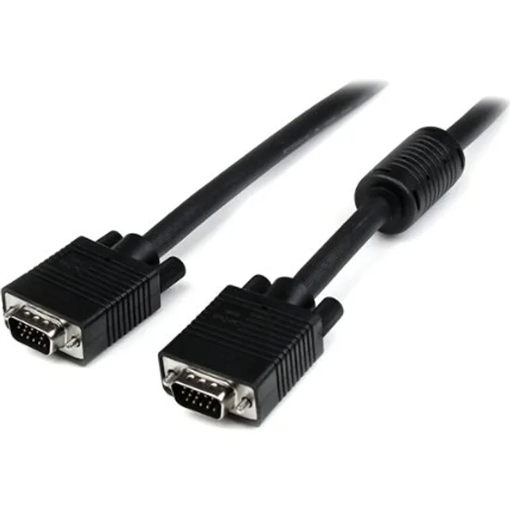 StarTech.com 10ft VGA - VGA-Kabel (3,05 m, VGA (D-Sub), VGA (D-Sub), Schwarz, Nickel, Polyvinylchlorid (PVC))