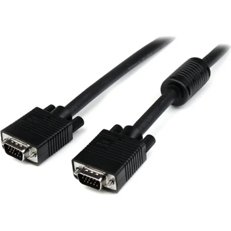StarTech.com 10ft VGA - VGA-Kabel (3,05 m, VGA (D-Sub), VGA (D-Sub), Schwarz, Nickel, Polyvinylchlorid (PVC)) – Bild 1