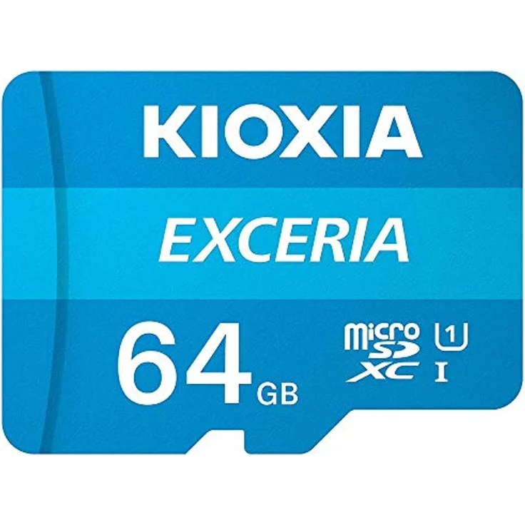 Kioxia 64GB Exceria U1 Class 10 microSD – Bild 1