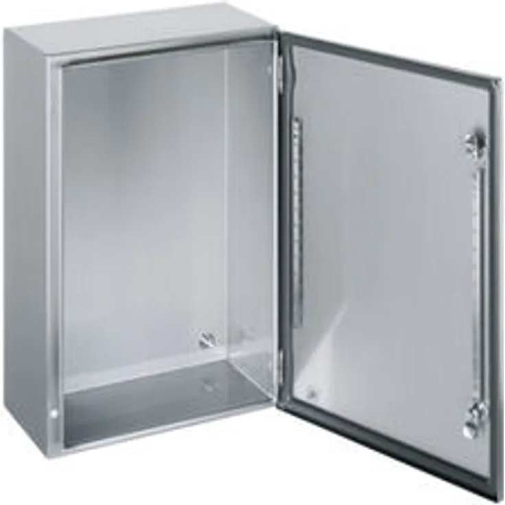 Schneider SPACIAL S3X Edelstahl 304L, Scotch Brite-Oberfläche, H500xB400xT200mm.