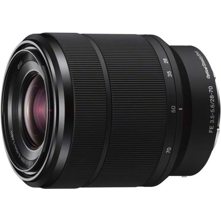 Sony SEL-2870 Standard-Zoom Objektiv (28-70 mm, F3.5?5.6, Vollformat, geeignet für A7, A6000, A5100, A5000 und Nex Serien, E-Mount) schwarz – Bild 1