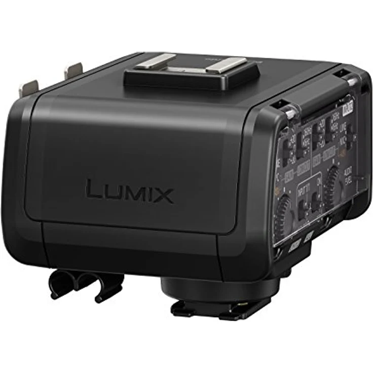 Panasonic DMW-XLR1E XLR-Mikrofonadapter (passend für DC-GH5, für XLR-2-Kanal-Mikrofon) Schwarz