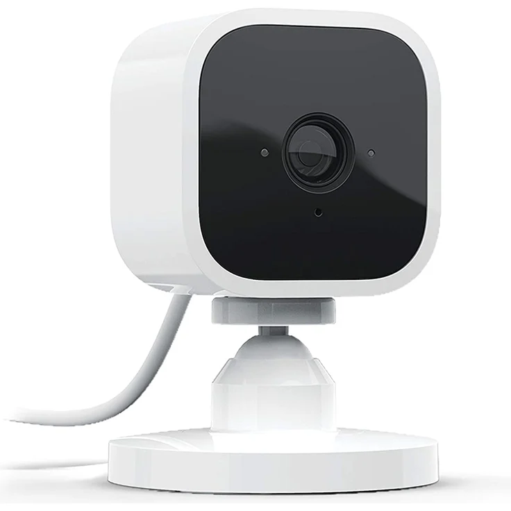 Blink Mini kompakte, intelligente Plug-in-Überwachungskamera für den Innenbereich mit 1080p HD-Video und Bewegungserfassung, kompatibel mit Amazon Alexa - 1 Kamera – Bild 1