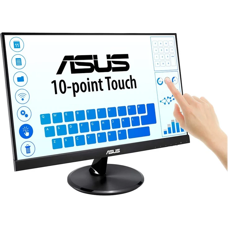 Asus VT229H (90LM0490-B01170) - 21,5 Zoll, Full HD (1920 x 1080), IPS-Panel, 60Hz, 5ms, 250cd/m² – Bild 4