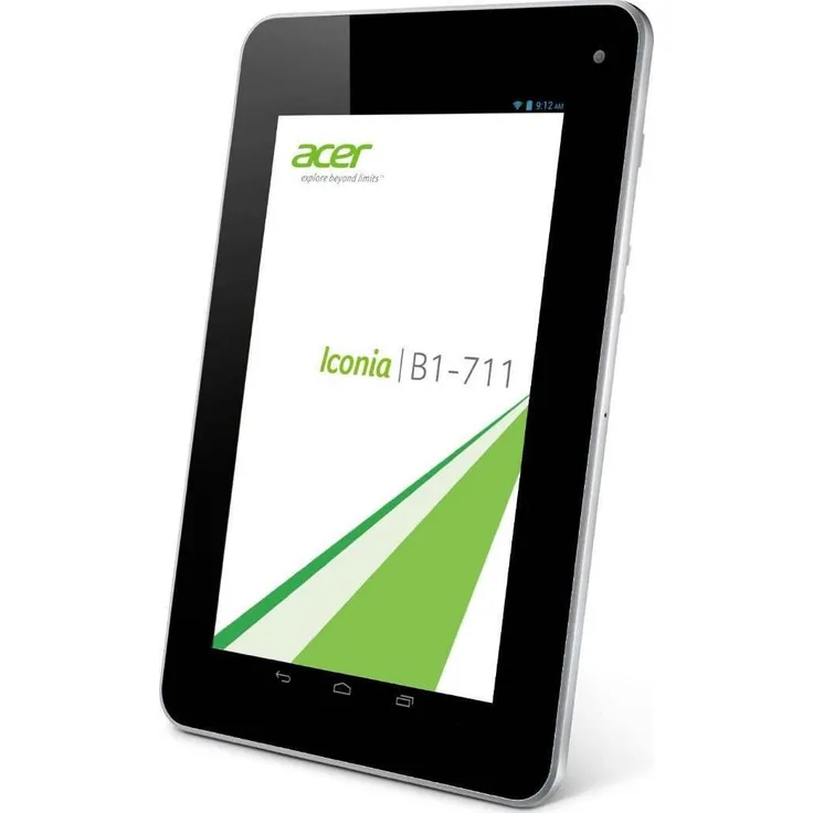 Acer Iconia Tab B1-711 SD-Auflösung 7 Zoll, UMTS-Tablet, Dual-Core, 1 GB RAM, 16 GB Speicher, Android, Weiß (NT.L1TEG.001)