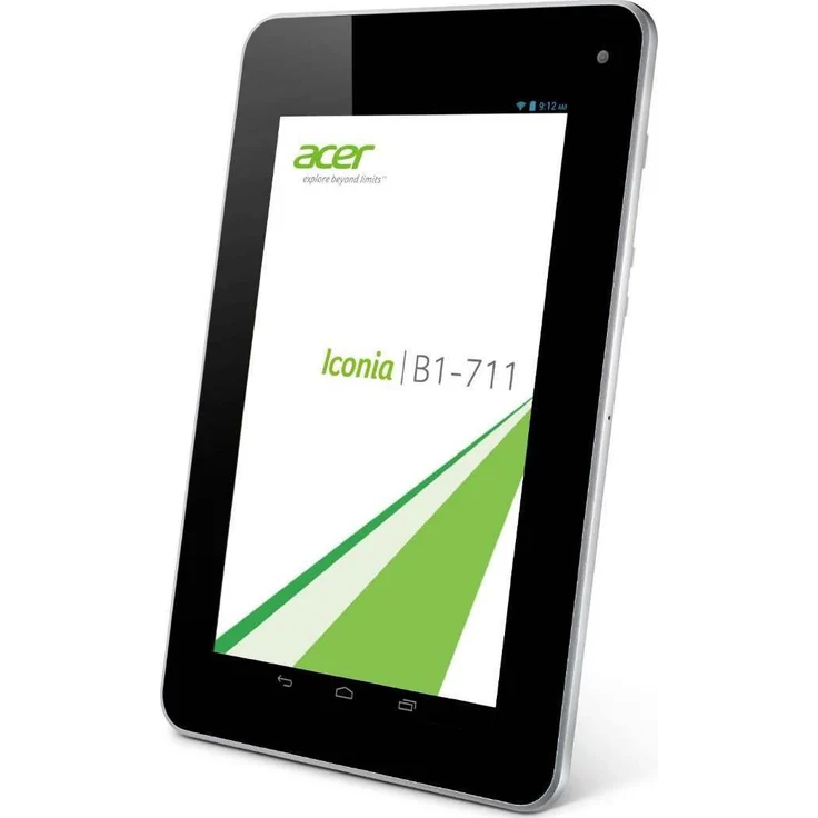 Acer Iconia Tab B1-711 SD-Auflösung 7 Zoll, UMTS-Tablet, Dual-Core, 1 GB RAM, 16 GB Speicher, Android, Weiß (NT.L1TEG.001) – Bild 1
