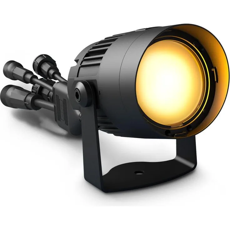 Cameo Q-SPOT 40i Kompakter Outdoor-Spot mit 40W RGBA-LED in Schwarzer Ausführung