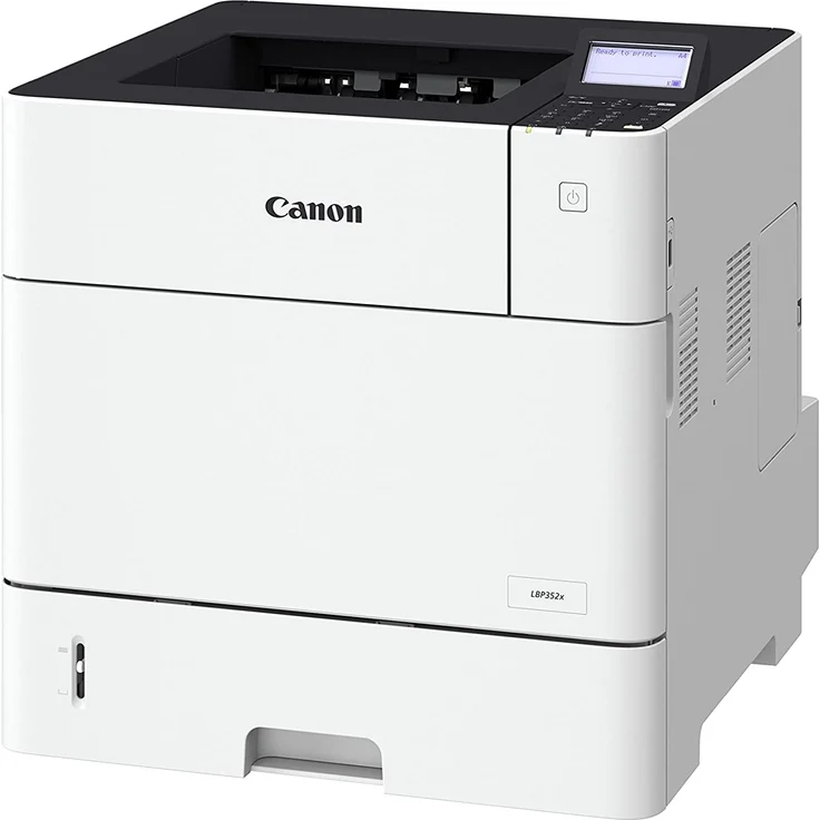 Canon i-SENSYS LBP352x - Laserdrucker, Mono, Auflösung: 1200 x 1200 dpi, Druckgeschwindigkeit (S/W): 62 S/min, Papierzufuhr: 500 Blatt (0562C016) – Bild 2