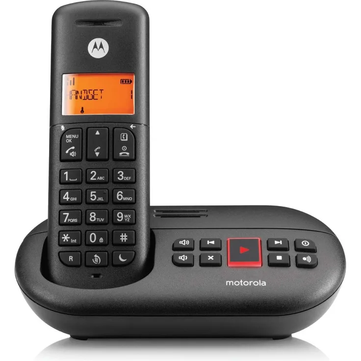 Motorola Kabelloses Telefon Motorola F52000K51O1AES03 Schwarz