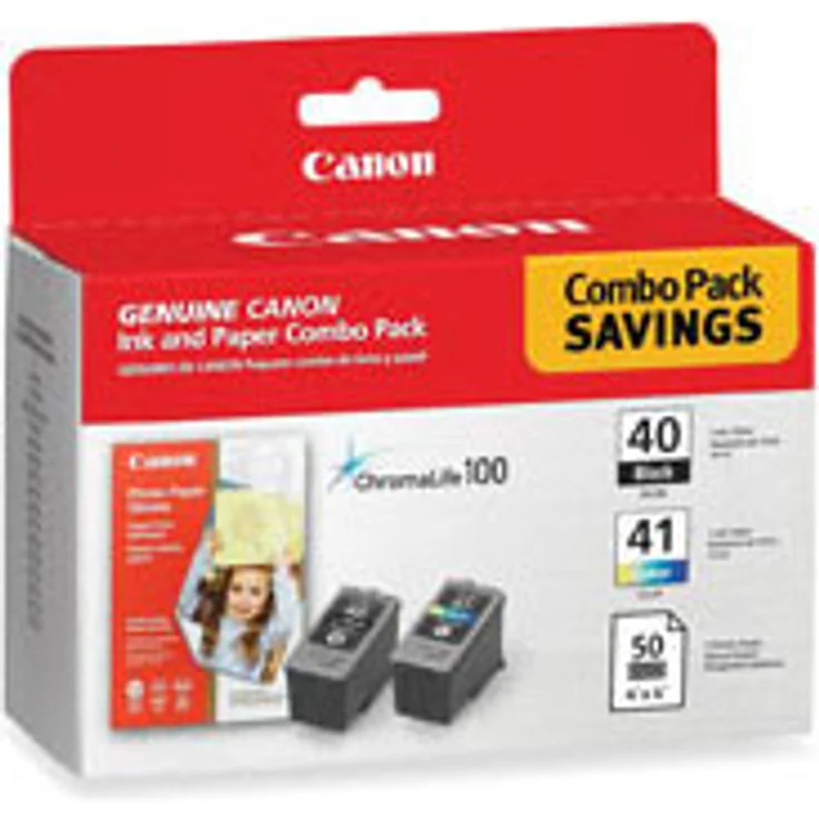 Canon PG40, CL41 Schwarz Tintenpatrone (0615B036) – Bild 1